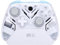 Asixxsix Controlador de Juegos Inalámbrico 2.4G, Controladores de Juegos para PC BT de Doble Vibración con Activadores de Efecto Hall e Iluminación RGB para Android OS X Wins (White)