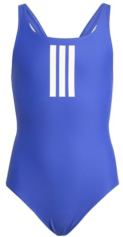 adidas Unisex Kids 3-Streifen Kids Badeanzug