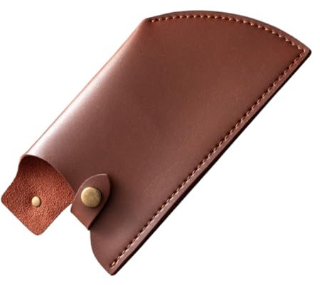 OKUMEYR Leather Cutter Case Pu Sheath Protective Cover for Kitchen Knives, Artificial Leather Cutter Accessory Suitable for Home and Butcher Knife Guard
