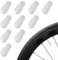 10 Stück Ventilkappen Fahrrad Französisch,Tubeless Ventil,Fahrradventil Kappe,Fahrrad Ventile,Fahrrad Ventilkappen für Dunlop,Autoreifen Ventileinsatz Mountainbike Ventildeckel,Ventiladapter Kapern