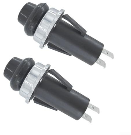 Set mit zwei Tastenschaltern für Weber Summit Grills Modell 70189 Ersatzteile passend für E470 E670 S460 S470 S660 und S670 Serie