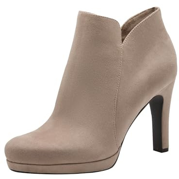 Tamaris Women's 1-25316-41 Ankle Boots, taupe, 37 EU