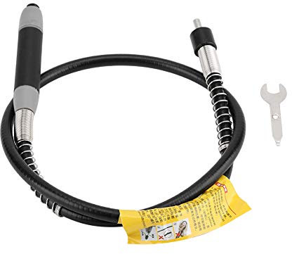 Albero flessibile da 6 mm, Flessibile Albero Trapano Estensione Mandrino Compatibile Albero Flessibile per Smerigliatrice Elettrica di Grandi Dimensioni