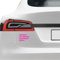 P012  I Bought This Before Elon Went Crazy  Lustiger Autoaufkleber für Elektrofahrzeuge | Hochwertiger, wetterfester Sticker (Pink)