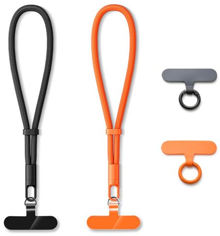MORSUNBELA Handykette Kurz Universal Handschlaufe Handy 2 Stück | 2 Stück Handyband Kurz für Kopfhörer Handyhülle USB-Stick Kamera Handgelenk