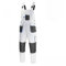 Luckyberg Herren Latzhose, Arbeitshose viel funktionale Taschen. Arbeitslatzhose Herren Größe: 44-62 (DE/NL/SE/PL, Numerisch, 60, Regular, Regular, Standard, Weiß)
