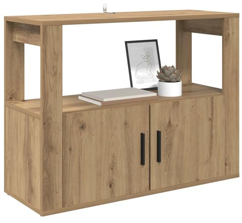 vidaXL Sideboard Artisan oak 80 x 30 x 60 cm Engineered Wood