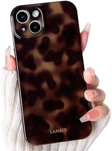 FIFTHAVE Leopard Handyhülle für iPhone 17 Pro Hülle Leopardmuster Schutzhülle Mädchen iPhone 17 Pro Stoßfeste Case Leopard Motive Klassisch Aesthetic Design Slim Weiche TPU Cover für Frauen 02