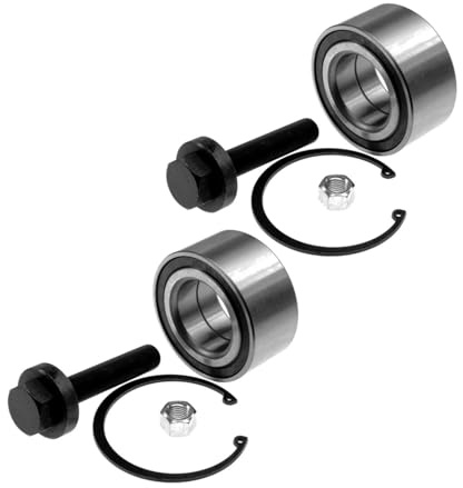 2x Radlager Satz Vorderachse für Ford Galaxy WGR für Seat Alhambra 7V8 7V9 für VW Sharan 7M8 7M9 7M6