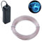 COVVY Wasserdicht Flexibel 3M 9 FT Neon Beleuchtung Lichtschlauch Leuchtschnur EL Kabel Wire mit 3 Modis für Disco Party Kinder Halloween Kostüm Kleidung Weihnachtsfeiern (Iced Blau, 3M)