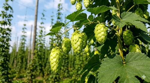 50 Samen Echter Hopfen (Humulus lupulus) -Selbst Bier brauen-