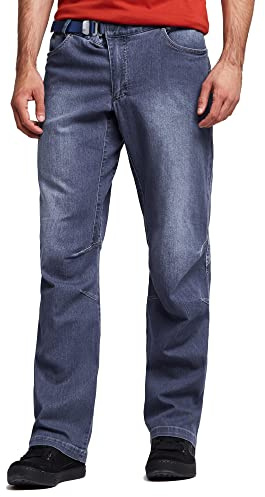 Ocun Hurrikan Jeans Boulderhose Middle Blue,S