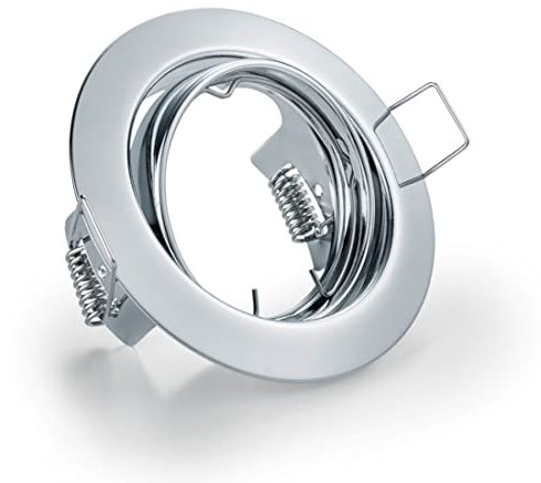 Trio Leuchten Einbauleuchten Jura 650100106, Metall Chrom, exkl. 1x GU10, schwenkbar