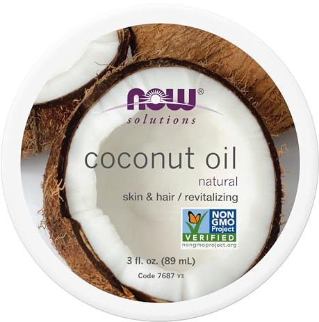 NOW Foods Coconut Oil, Skin & Hair Revitalizing, 200 g