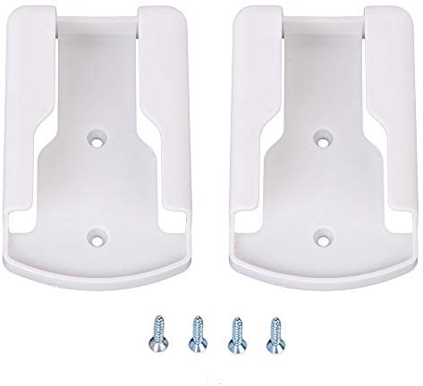 SMTHOME Aire acondicionado Soporte de control remoto Caja de almacenamiento de pared Organizador Rack para TV Control remoto Teléfono (blanco 2 unids)
