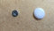 Pozi Screw Cover Cap Pack of 100 White Screw caps