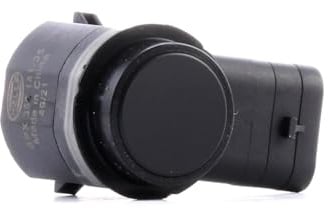 HELLA 6Px 358 141-051 Capteur, Aide Au Stationnement - En Forme D'Angle - 3Pôle - Inséré - Ce Qui Peut Être Peint - Avec Bague De Fixation