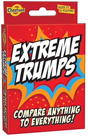 Cheatwell Games Extreme Trumps Card Game