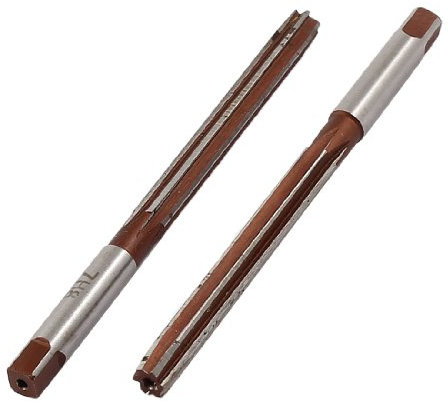 Ruilogod 105mm Länge 6 Flöten Gerade Schaft Chucking Reibahle 7mm 2 stücke