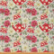 Loussiesd Klassischer Blumenstoff Meterware Aquarell Royal Teatime Rosen Thema Polsterstoff für Stühle und Heimwerkerprojekte Vintage dekorativer wasserdichter Stoff 920x150cm