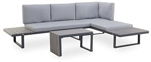 Outdoor Loungeecke Dubai grau