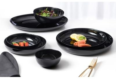 Ritzenhoff & Breker 4Every Day 4Every Day - Platos hondos (17 cm), color negro