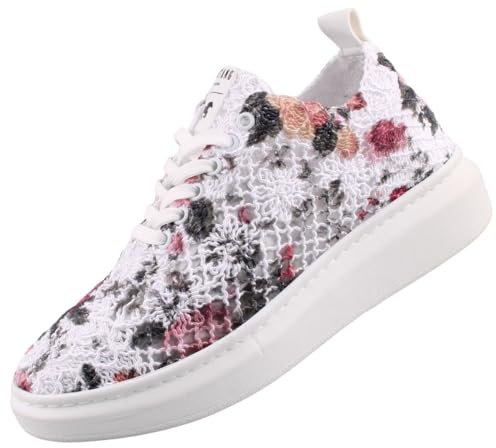 Mustang Damen Sneaker Weiß, Schuhgröße:EUR 40