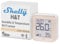 Shelly H&T Gen3 Mocha | WLAN und Bluetooth Intelligenter Thermometer Hygrometer | Temperatur & Luftfeuchtigkeitssensor mit APP iOS Android & Datenspeicherung | Lange Batterielebensdauer