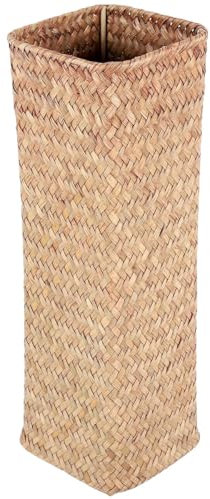 FYOBOT Vase ¨¤ Fleurs en Rotin Paniers en Bambou D¨¦Coration Vases Fleur Corbeille de Fruits Vase ¨¤ Fleurs Vases Hauts pour la D¨¦Coration Int¨¦Rieure Marron