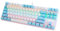 HEMOTON Rgb Keyboard Practical Multimedia Keys 87 Key Mechanical Keyboard for Gamers and Office Use