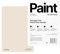 Hemway - Peel & Stick Sample for Our Premium Chalk Paint - Warm Shade White | A5 Damage-Free, Accurate Colour Swatch | Easily Test Our Chalky Matt Shabby Chic Finishes for Interior Furniture & Walls