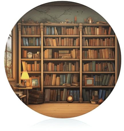 Schneideblock, Retro-Bücherregal, bedruckter Schneideblock, Küchen-Schneideblock, Mehrzweck-Schneideblock