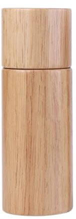 SHOWERORO Rubberwood Pfeffermühle Manuell Einstellbare Grobheit Für Gewürze Robust Und Korrosionsbeständig Für Pfeffer Und