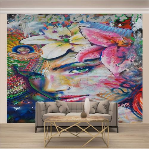 Fototapete Wandtapete 3D Effekt Wandbilder Wandplakat Wandgestaltung Aufkleber für TV Wohnzimmer Schlafzimmer Kinderzimmer Dekorationxxl 300 x 220cm(B x H) Indianer