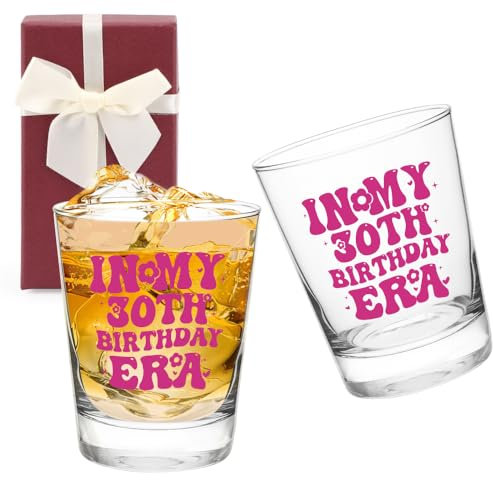 Regalo originales de 30 cumpleaños para mujer, Vaso de chupito 30 años regalos originales, Decoración rosa para chica y mujer, Accesorios de fiesta,Regalo personalizado para, hija, hermana, amiga