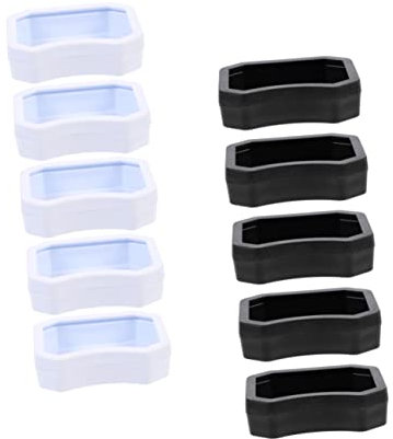 HOLIDYOYO 20pcs Reptile Feeding Bowls Food and Water Dishes for Snakes Lizards and Tortoises for Terrarium Decor and Easy Feeding and Each