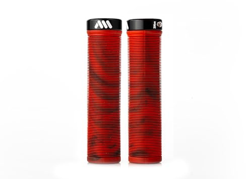MTB Griffe AMS Barcode – Lenkergriffe mit Lock-On System – klassischer Komfort ohne Handschuhe – ideal für Trail, Dirt Jump und Freeride