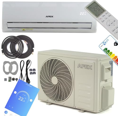 Split Klimaanlage Klimagerät 4in1 12000 BTU Heizfunktion Entfeuchter 3,4kW 56189