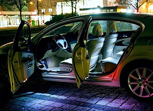 Für BMW1erE81E87 - WEISSE INNENRAUMBELEUCHTUNG Set Umrüstsatz Innenraum Beleuchtung. Eine sehr exklusive KALT WEISSE Optik. von - Hallenwerk