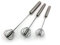 Batidor de huevo semiautomático de acero inoxidable, 3 piezas de batidora de mano giratoria