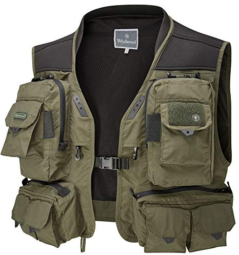 Wychwood - Game Gilet unisex Gorge Fly L, verde, L UK