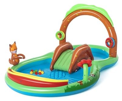 Bestway 53093 Piscinetta per Bambini Friendly Woods, 2 Anni+