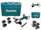 Makita DGA 900 T4KX2 - Smerigliatrice angolare a batteria agli ioni di litio da 36 V/2 x 18 V, senza spazzole 230 mm, in valigetta per il trasporto + 4 batterie da 5,0 Ah, senza caricatore