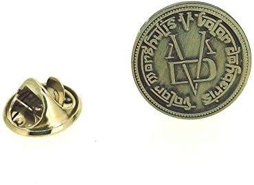 Gemelolandia | | Épinglette Valar Morghulis, Valar Dohaeris 17mm | Épinglettes originales à offrir | Pour les Chemises, les Vêtements ou pour votre Sac à dos | Détails amusants, multicolore, Taille