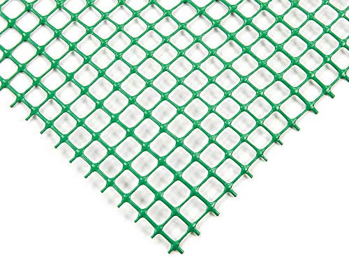 Saferide Schutznetz Schutzgitter 20m2 (0,4x50m) Gartenzaun Hühnerzaun Universal Wildzaun