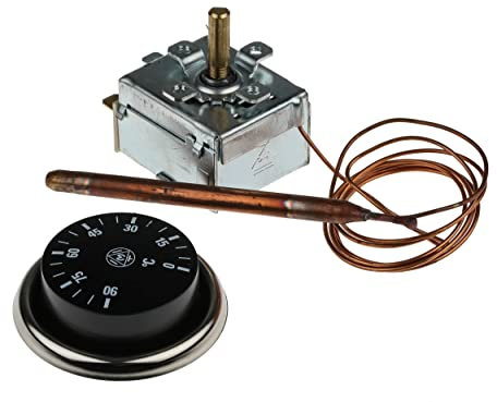 RS PRO Kapillar Thermostat 1-poliger Wechsler, 250V ac / 16A