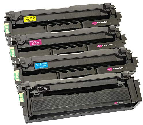 4er Set Premium Toner kompatibel für Samsung CLP-680DW CLP-680ND CLX-6260FW CLX-6260FD CLX-6260ND CLX-6260FR | K506L 6.000 Seiten & C506L M506L Y506L 3.500 Seiten