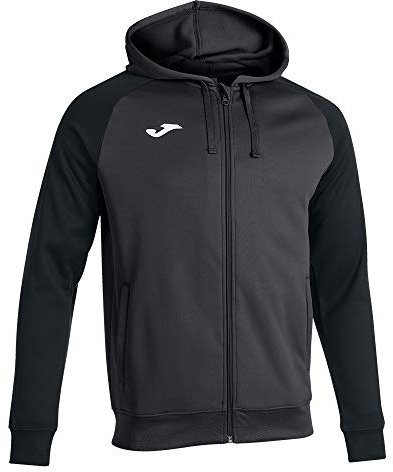Joma Academy IV Kapuzenjacke Anthrazit Schwarz, 101967.151.3XS
