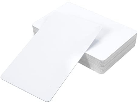 cobee NFC NTAG215 Lot de 20 cartes en PVC Étiquettes blanches NFC autocollantes compatibles avec Amiibo et Tagmo mémoire 504 Bytes entièrement pour tous les smartphones et appareils compatibles NFC