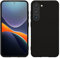 kwmobile Hülle kompatibel mit Samsung Galaxy S23 Hülle - TPU Silikon S23 Handyhülle - Case stoßabsorbierend flexibel - Kabelloses Laden - Schwarz
